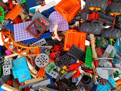 Konvolut LEGO ca. 3,5 kg, Bausteine & Teile gemischt, ab 6 7 8 Jahre