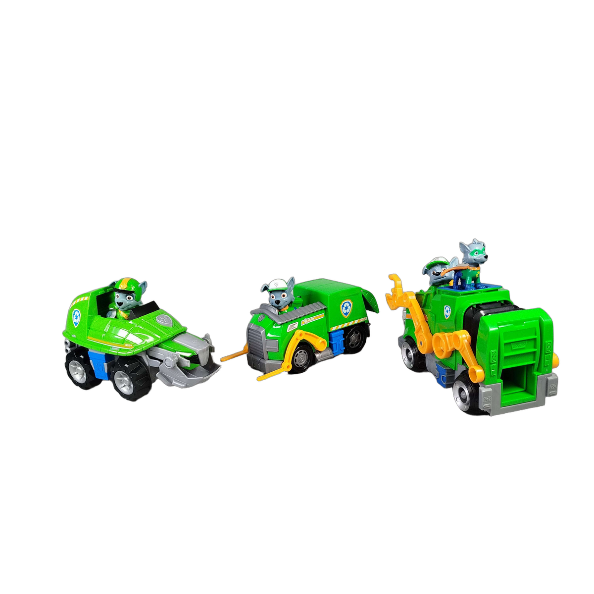 Spin Master Bundle Paw Patrol Set von 3 Figuren & Müllwagen