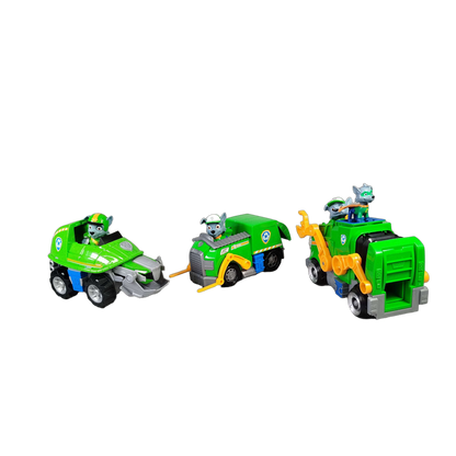 Spin Master Bundle Paw Patrol Set von 3 Figuren & Müllwagen