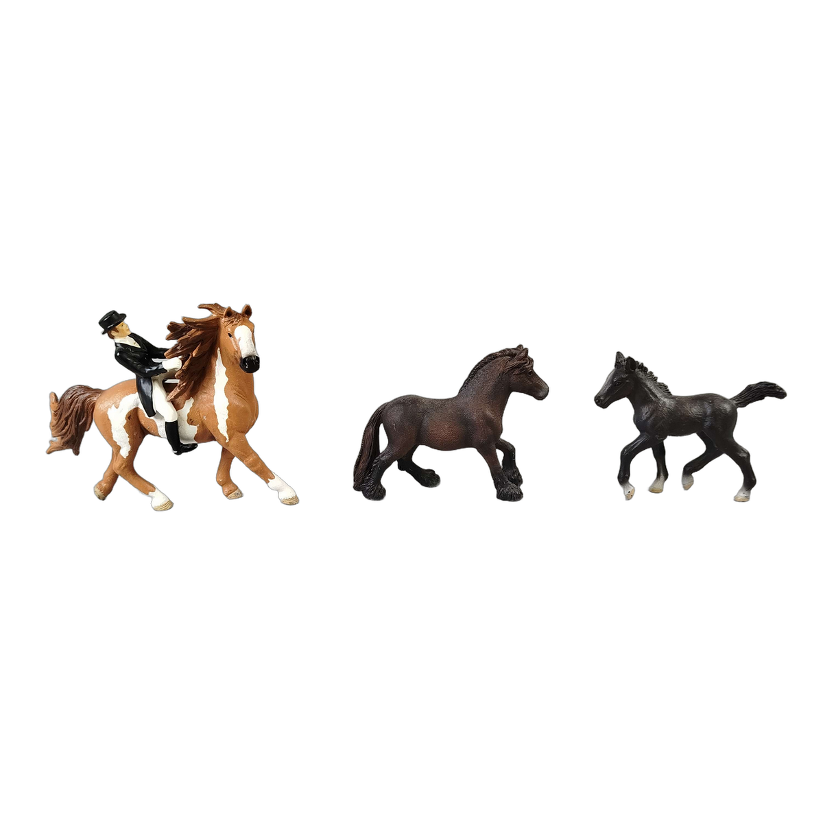 Schleich Tiere Bundle Pferde & Reiter 7 Teile Figuren