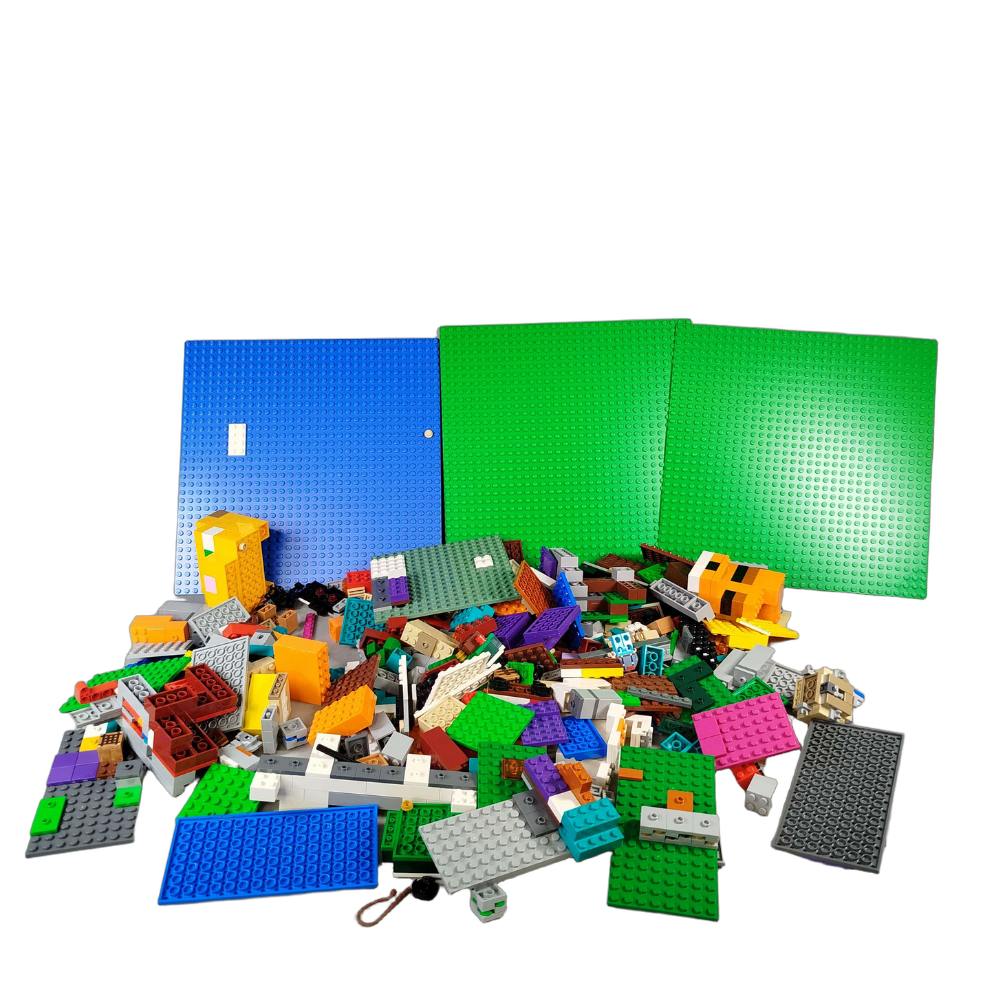 Konvolut LEGO Bausteine & Grundplatten ca. 1,8 kg, ab 6 7 8 Jahre
