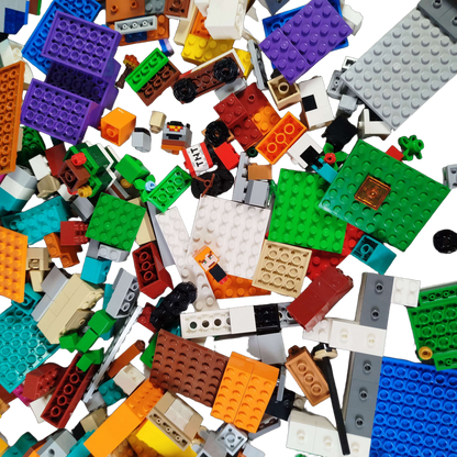 Konvolut LEGO Bausteine & Grundplatten ca. 1,8 kg, ab 6 7 8 Jahre