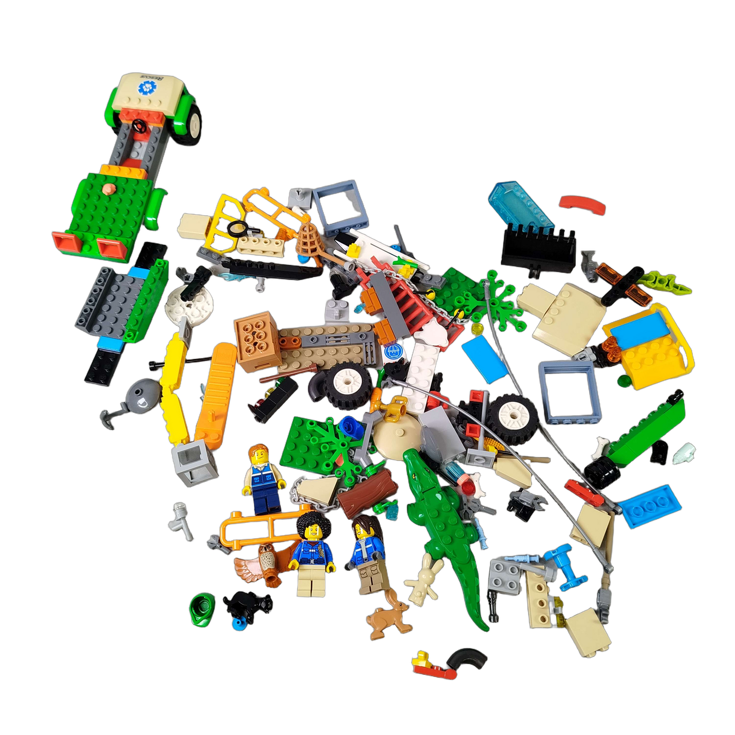 LEGO Bundle Sky King Set Flugzeug Steine & Figuren