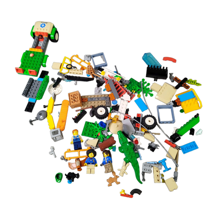 LEGO Bundle Sky King Set Flugzeug Steine & Figuren