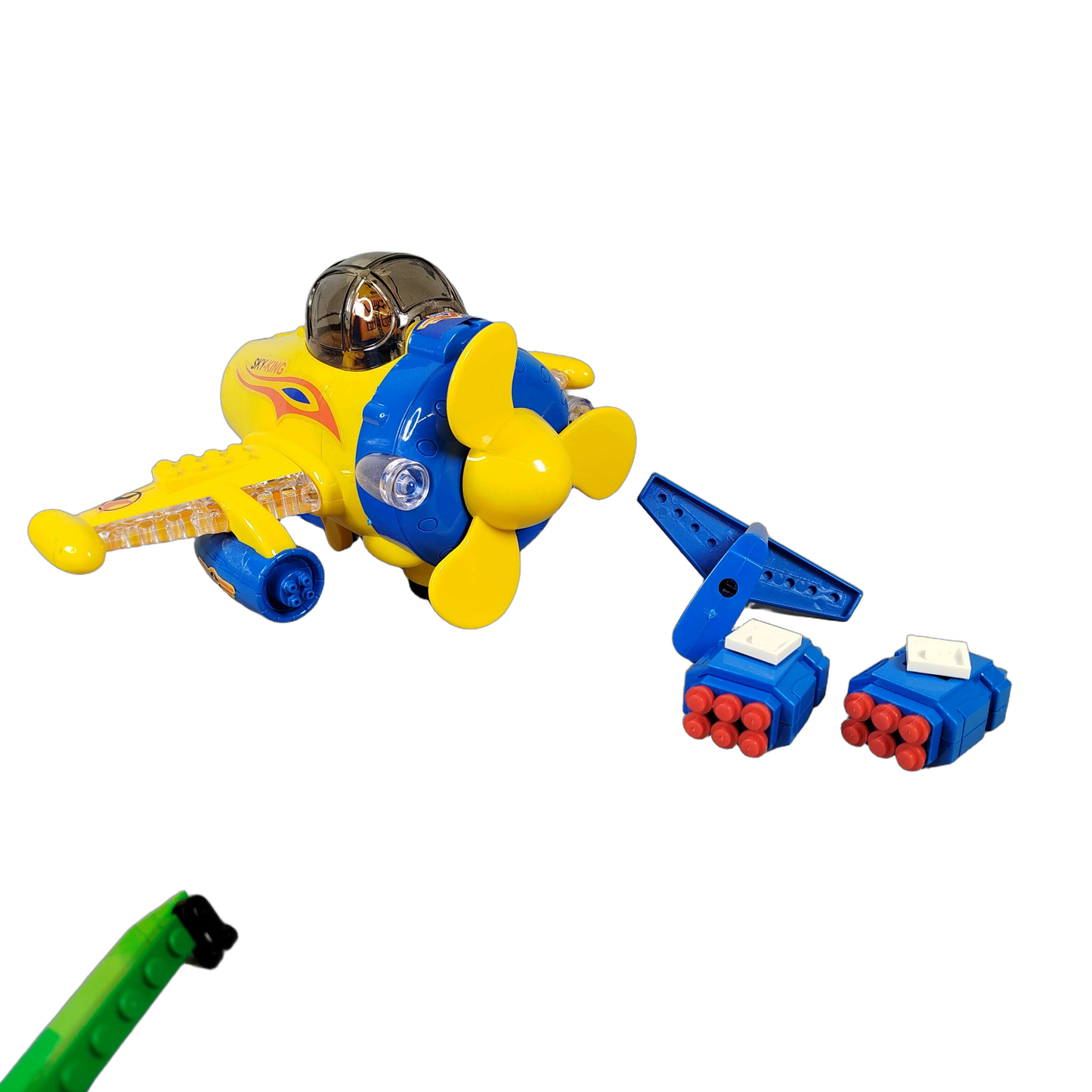 LEGO Bundle Sky King Set Flugzeug Steine & Figuren