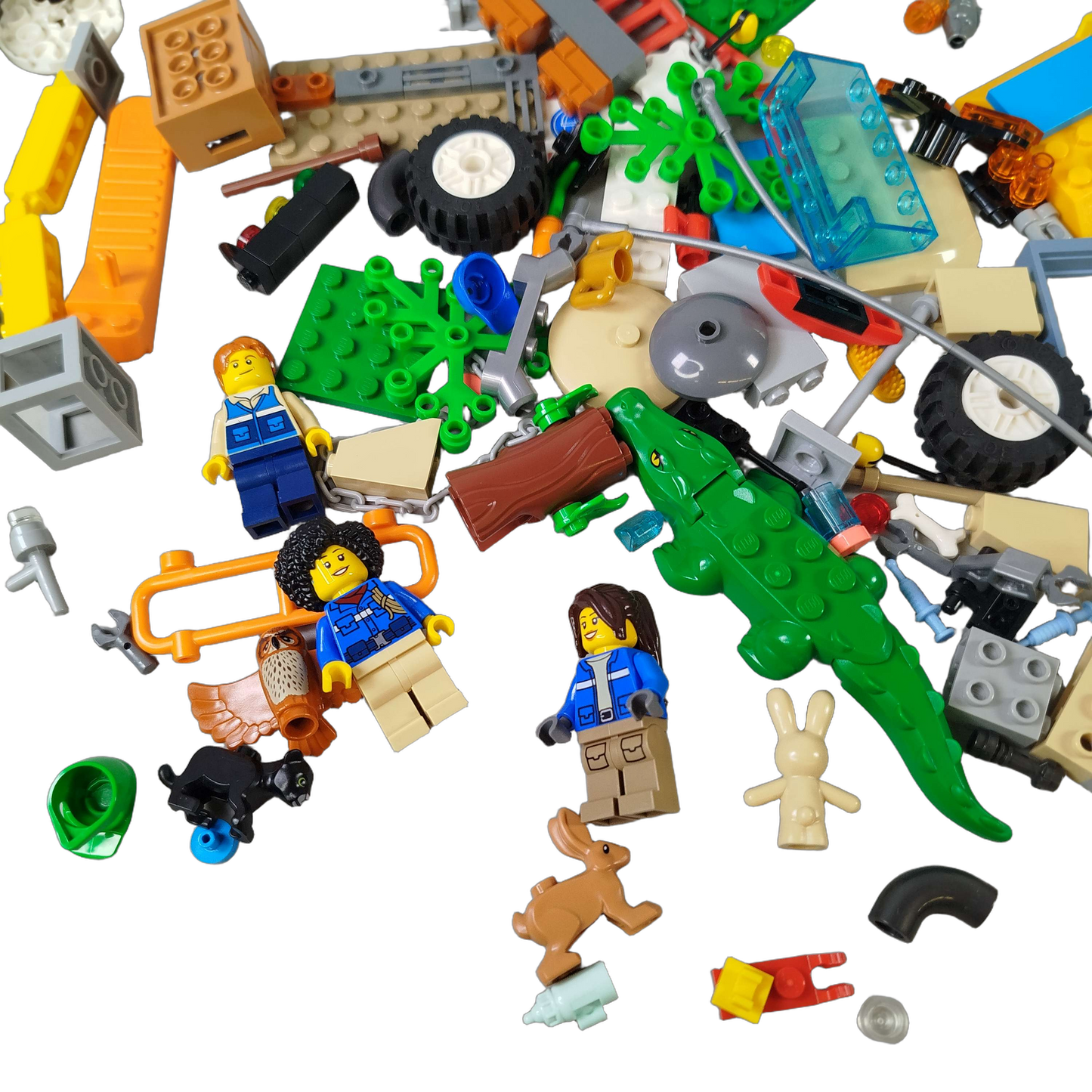 LEGO Bundle Sky King Set Flugzeug Steine & Figuren