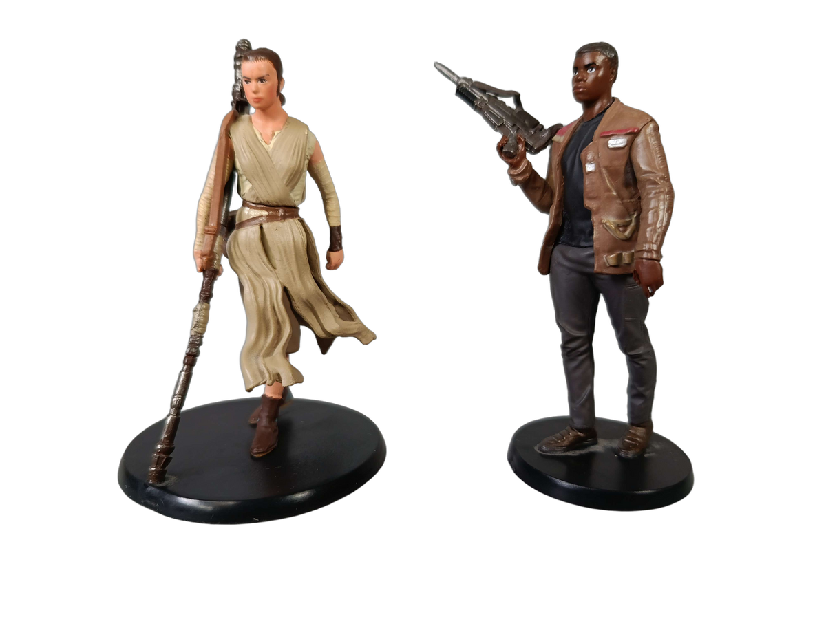 Disney Bundle Star Wars Finn & Rey Set von 2 Sammelfiguren