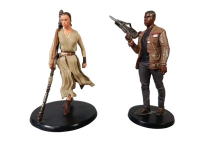 Disney Bundle Star Wars Finn & Rey Set von 2 Sammelfiguren