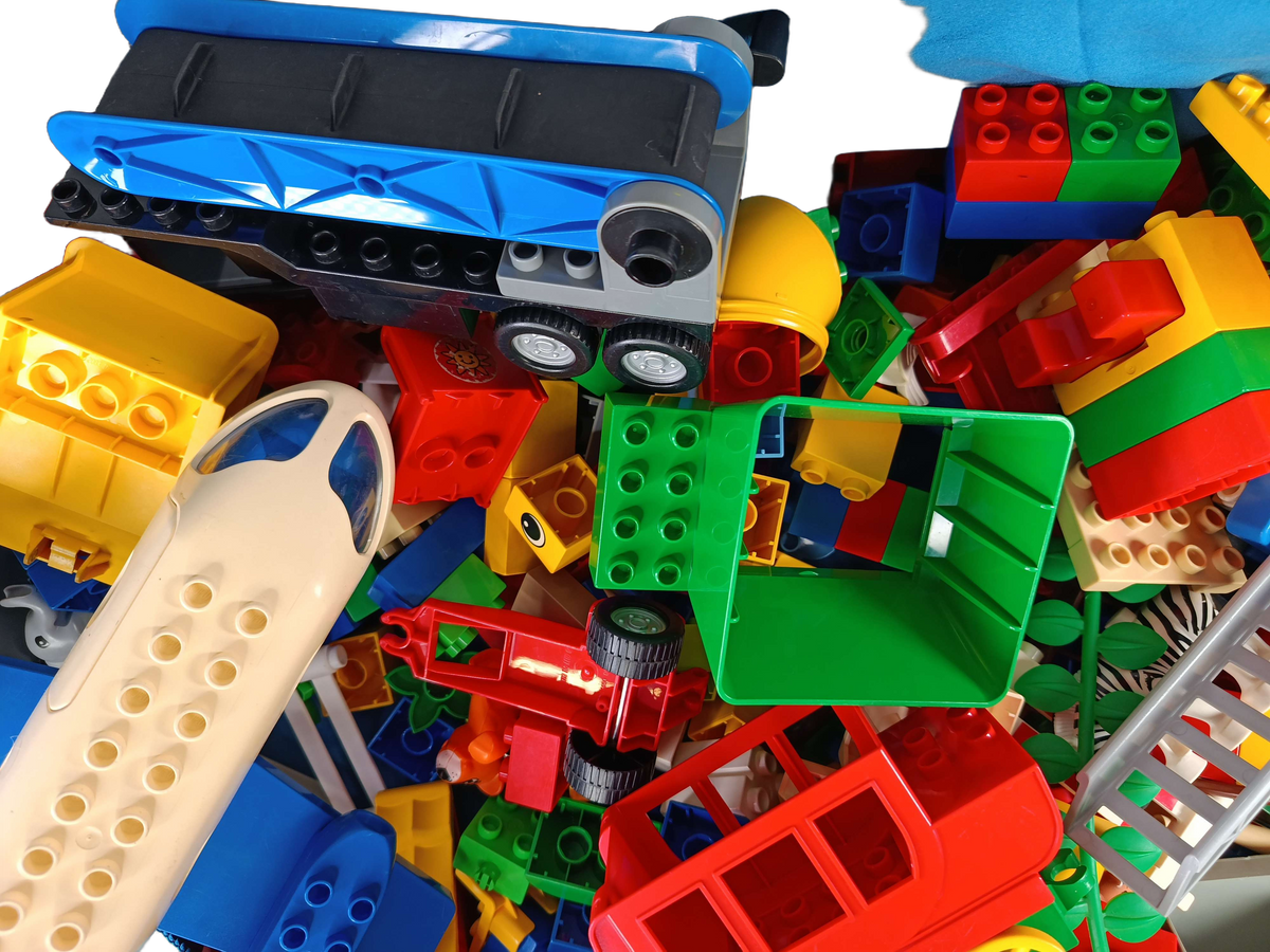 Konvolut LEGO Duplo Großbausteine, Figuren & Zubehör ca. 2,5 kg