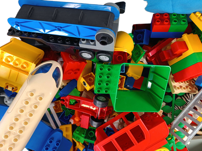 Konvolut LEGO Duplo Großbausteine, Figuren & Zubehör ca. 2,5 kg