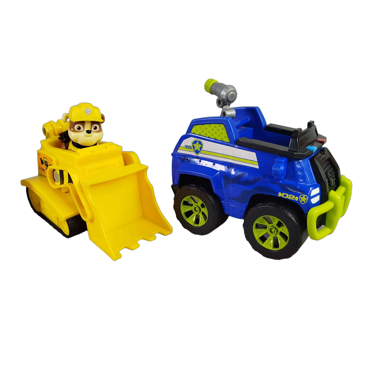 Spin Master Bundle Paw Patrol Set von 4 Fahrzeuge Helikopter