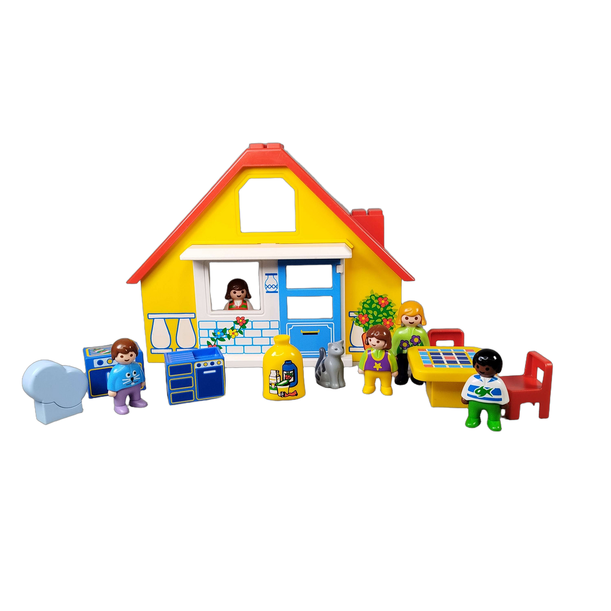 Playmobil Haus mit 6 Figuren & Möbeln Spielset