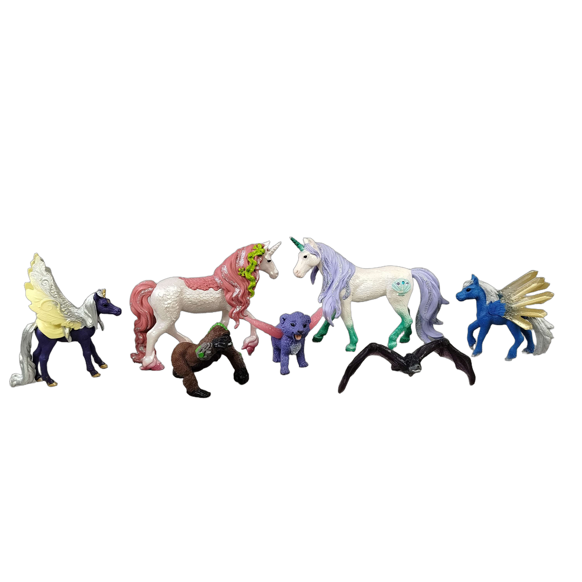 Schleich Bundle Bayala Mandala Einhorn 70715 7 Teile Einhörner