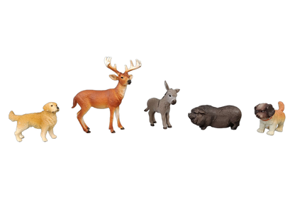 Schleich Tiere Bundle Bauernhof & Wildtiere 10 Teile Tierfiguren