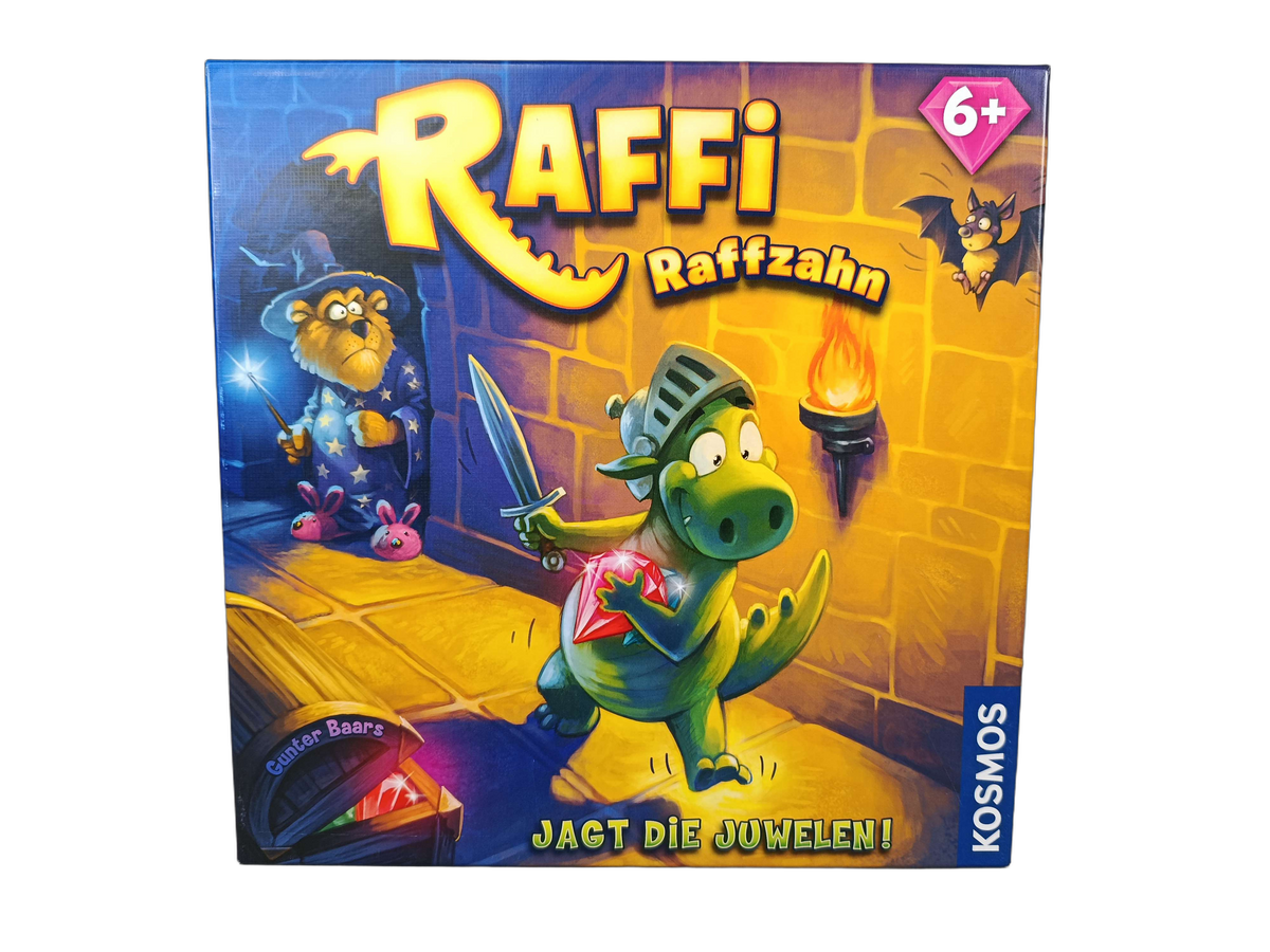 KOSMOS Raffi Raffzahn – Jagt die Juwelen 691765 Brettspiel