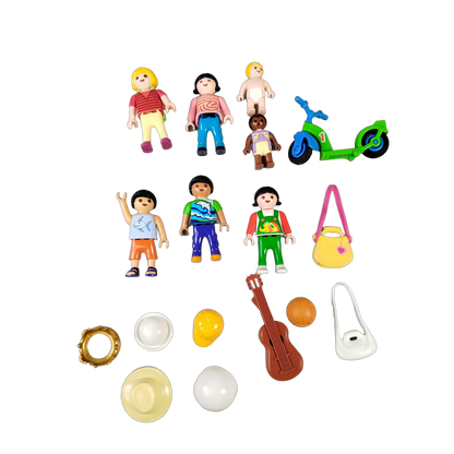 Playmobil Bundle großes Set Figuren, Scooter & Zubehör