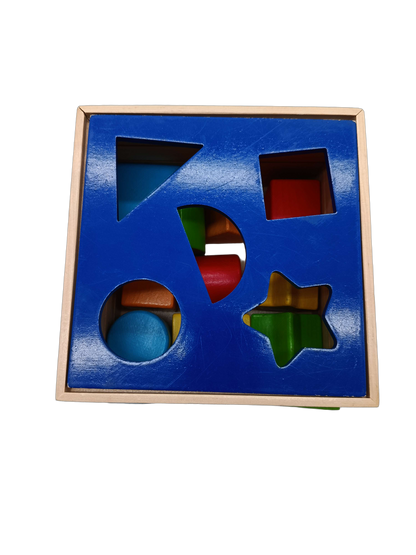 Goki Formen-Sortierbox Holz Steckspiel