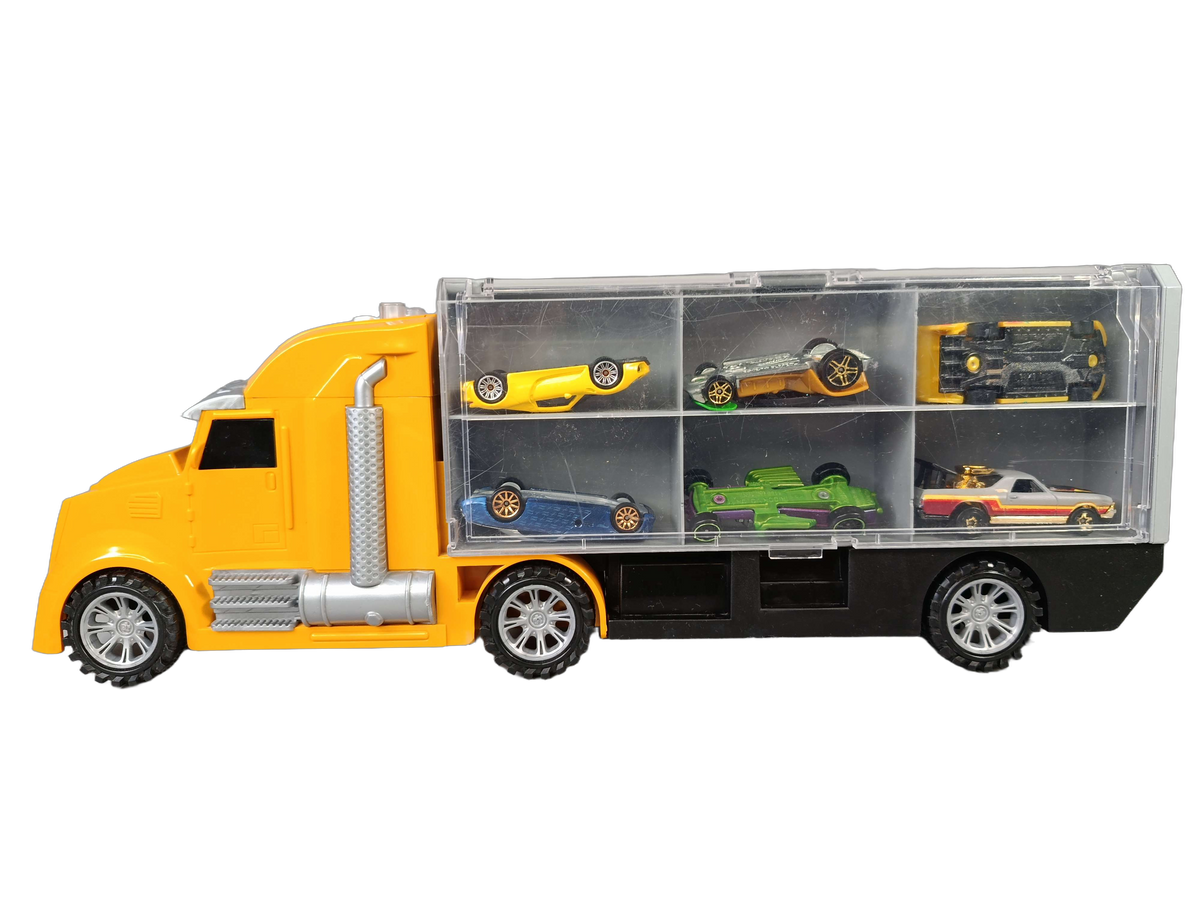 lenbest Bundle Modellautos großes Set Auto-Transporter & Koffer