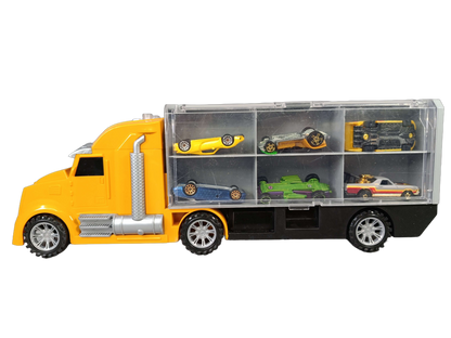 lenbest Bundle Modellautos großes Set Auto-Transporter & Koffer