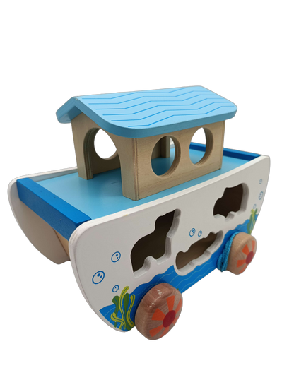Hape Arche Noah Holz-Steckspiel & Sortierspiel