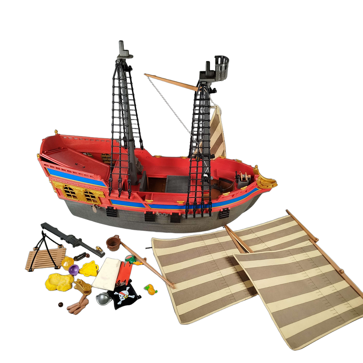 Playmobil Piratenflaggschiff 3940, Piratenschiff