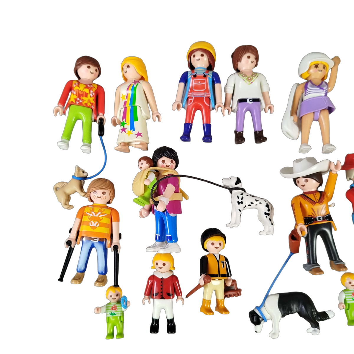 Playmobil Bundle Prinzessin & Western Set von 6 Figuren & Hunde