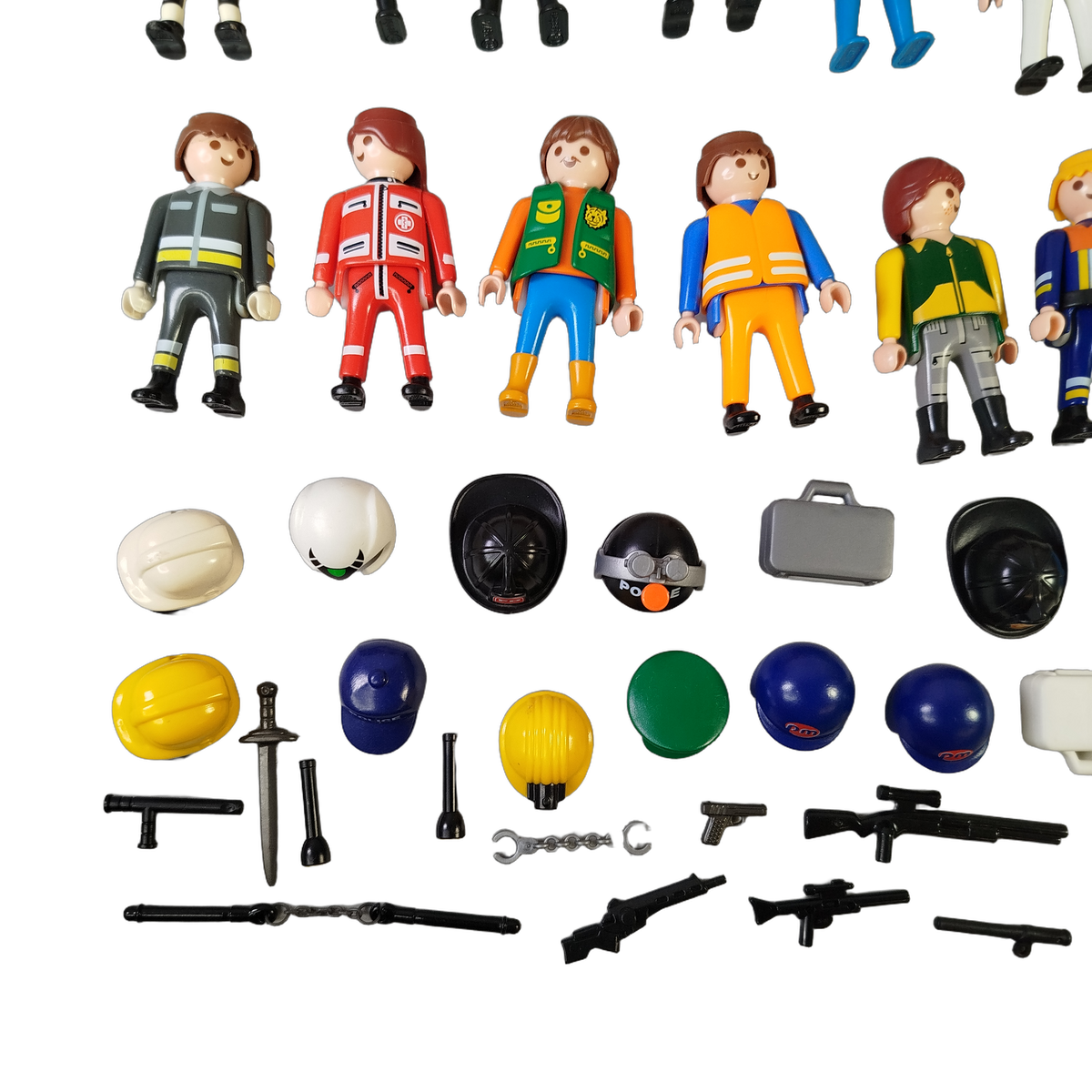 Playmobil Bundle Rettung & Polizei 24x Figuren & Zubehör