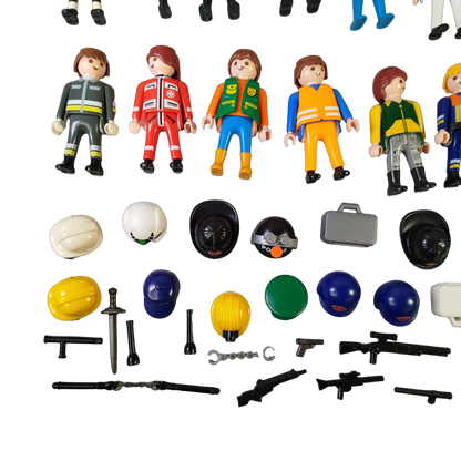 Playmobil Bundle Rettung & Polizei 24x Figuren & Zubehör