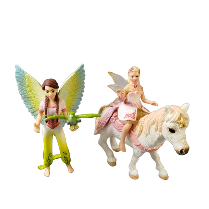 Schleich Bundle Bayala Surah 4 Teile Figuren Elfen Meerjungfrau