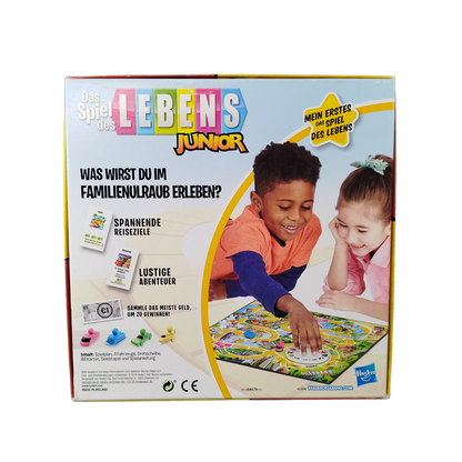 Hasbro Das Spiel des Lebens Junior E4678 Brettspiel