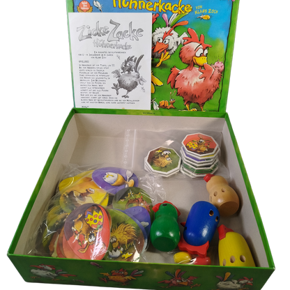 Zoch Zicke Zacke Hühnerkacke Brettspiel Kinderspiel & Merkspiel