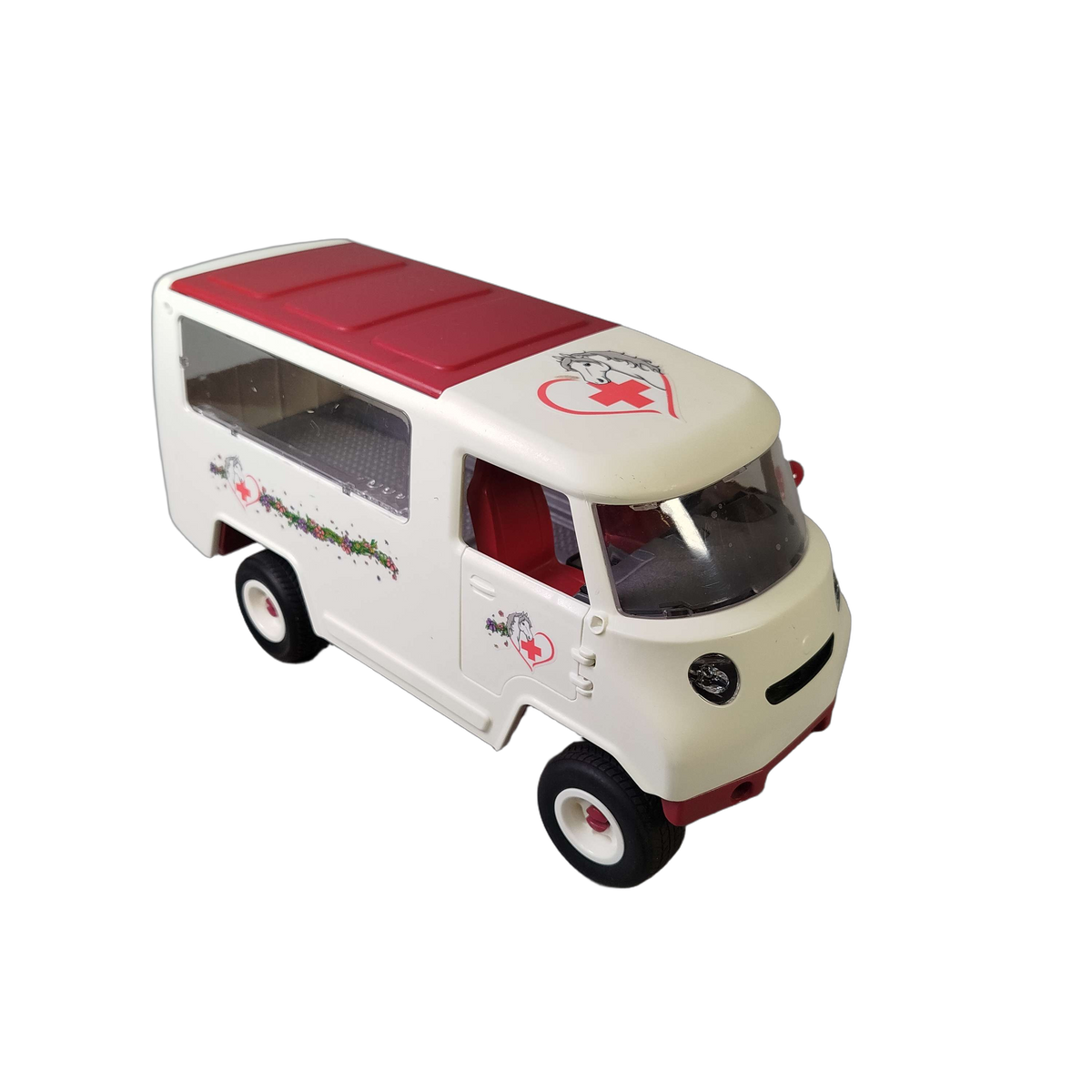 Schleich Mobile Tierärztin mit Fohlen 42370, Spielset