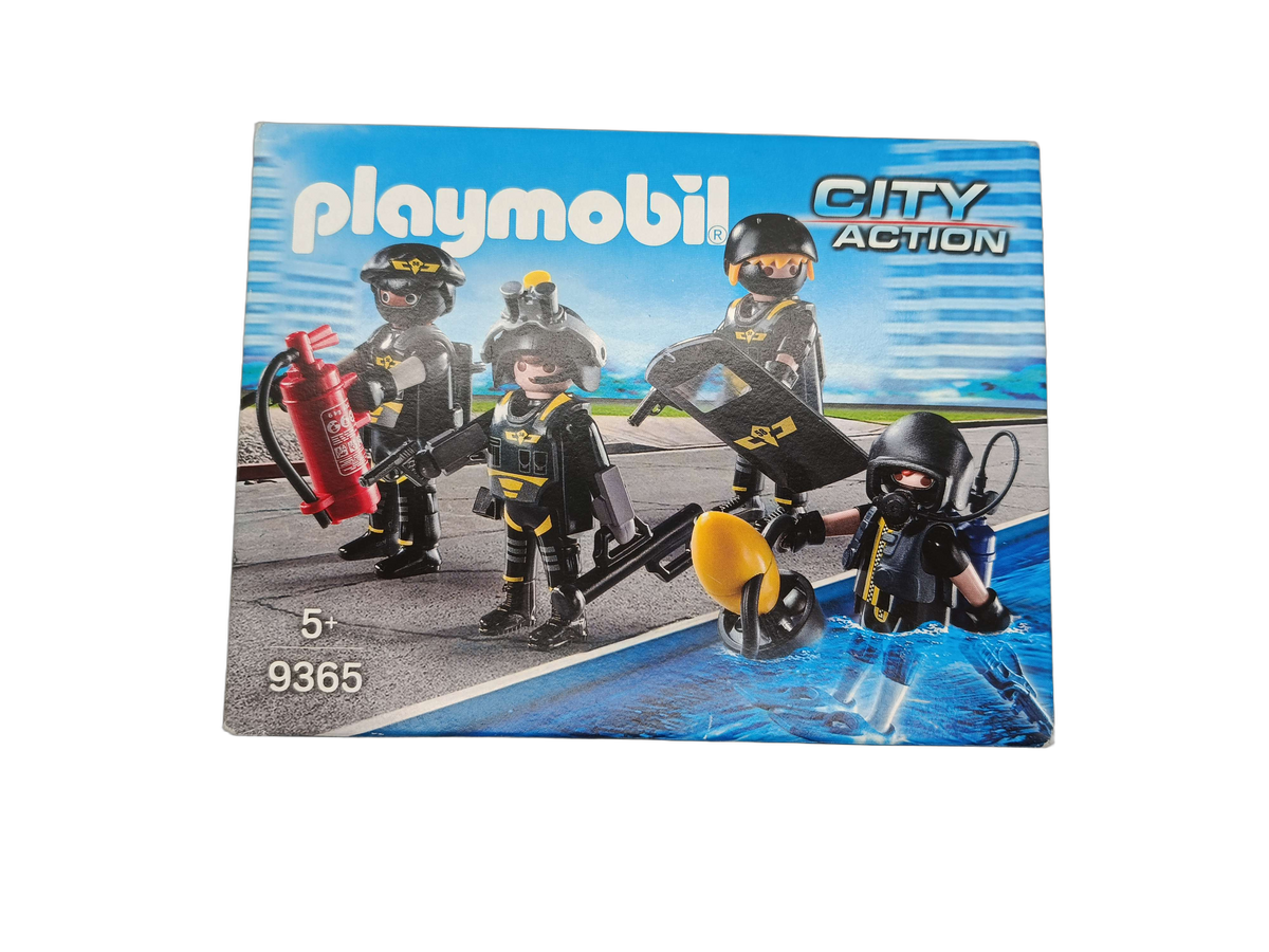 Playmobil Tactical Unit Team 9365 Figuren & Zubehör, neuwertig