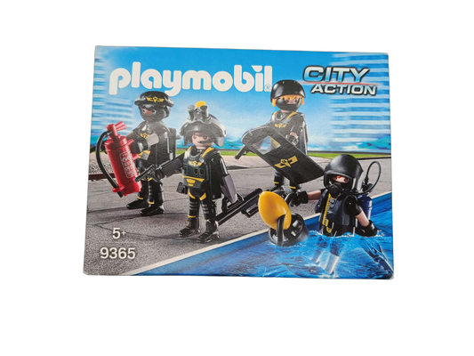 Playmobil Tactical Unit Team 9365 Figuren & Zubehör, neuwertig