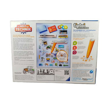 Ravensburger tiptoi Die Welt der Technik 00837 Lernspiel