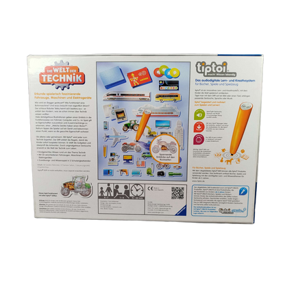 Ravensburger tiptoi Die Welt der Technik 00837 Lernspiel