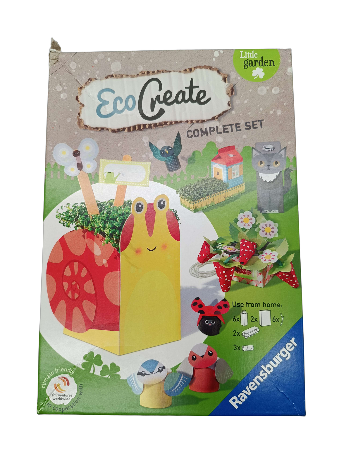 Ravensburger Eco Create Little garden Bastelset, neuwertig