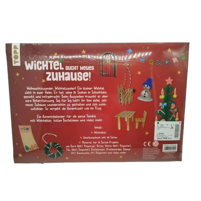 TOPP Bei uns zieht ein Wichtel ein 24422 Bastelset, Neu