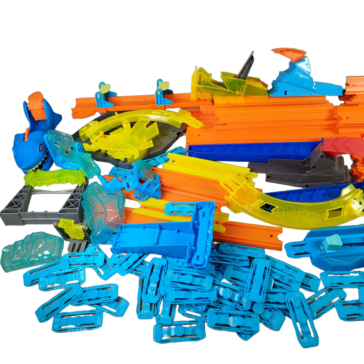 Mattel Bundle Hot Wheels City Set Rennbahn Zubehör Streckenteile