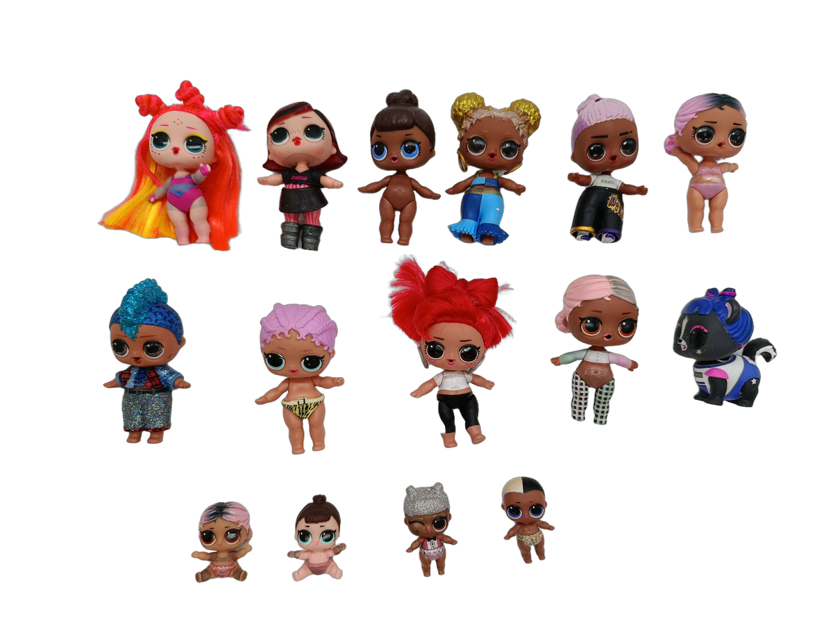 L.O.L. Surprise! Bundle Set von 16 Sammelpuppen & Tierfigur