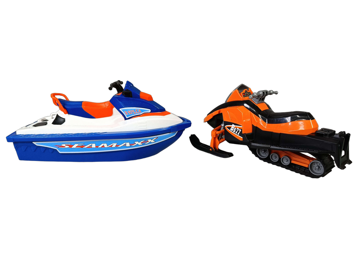 Bundle Fahrzeuge 63150 2014 Set von 2 Jetski & Schneemobil