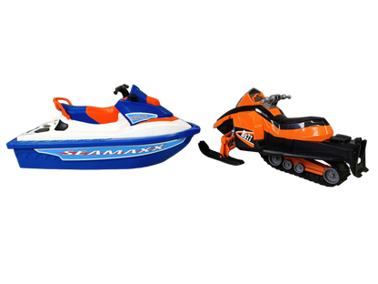 Bundle Fahrzeuge 63150 2014 Set von 2 Jetski & Schneemobil
