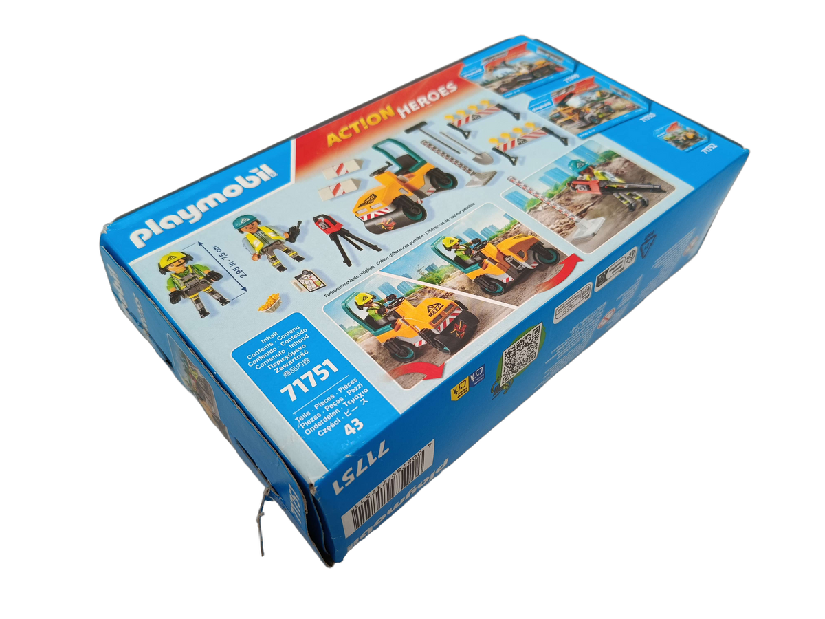 Playmobil Straßenbaustelle 71751 Set, neuwertig