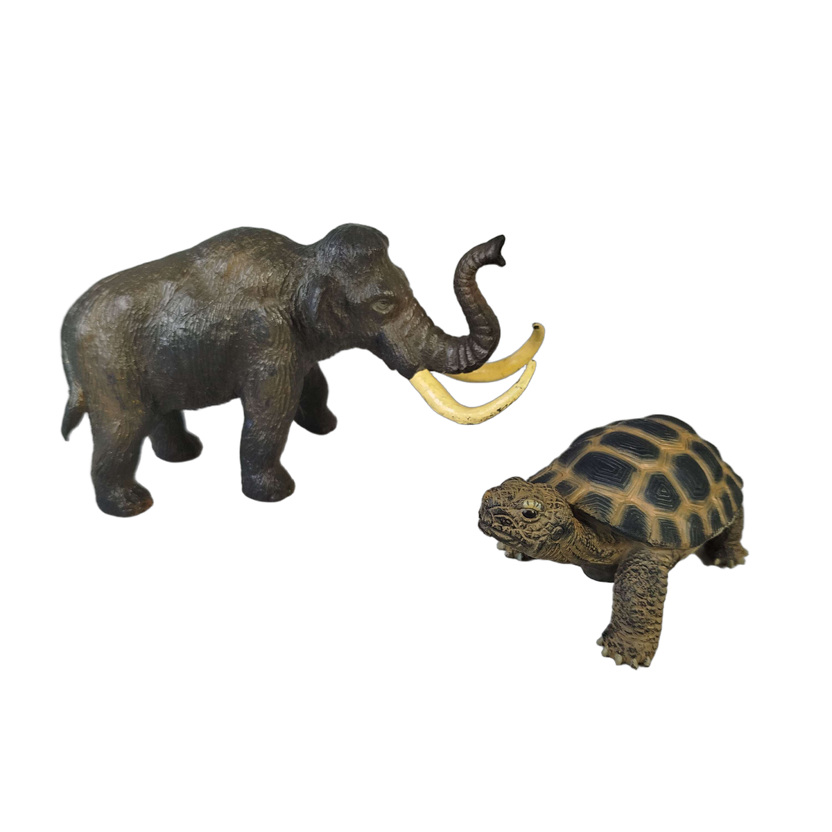 Bullyland Bundle Dinosaurier & Tiere 68353 Set von 4 Tierfiguren