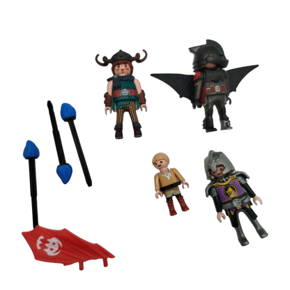 Playmobil Bundle Drachenzähmen leicht gemacht Set Drachen & Figuren