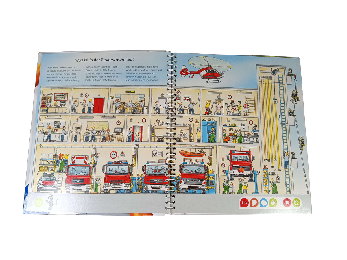 Ravensburger Bundle tiptoi Feuerwehr & Bauernhof Set von 2 Lernbücher