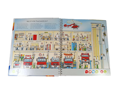 Ravensburger Bundle tiptoi Feuerwehr & Bauernhof Set von 2 Lernbücher