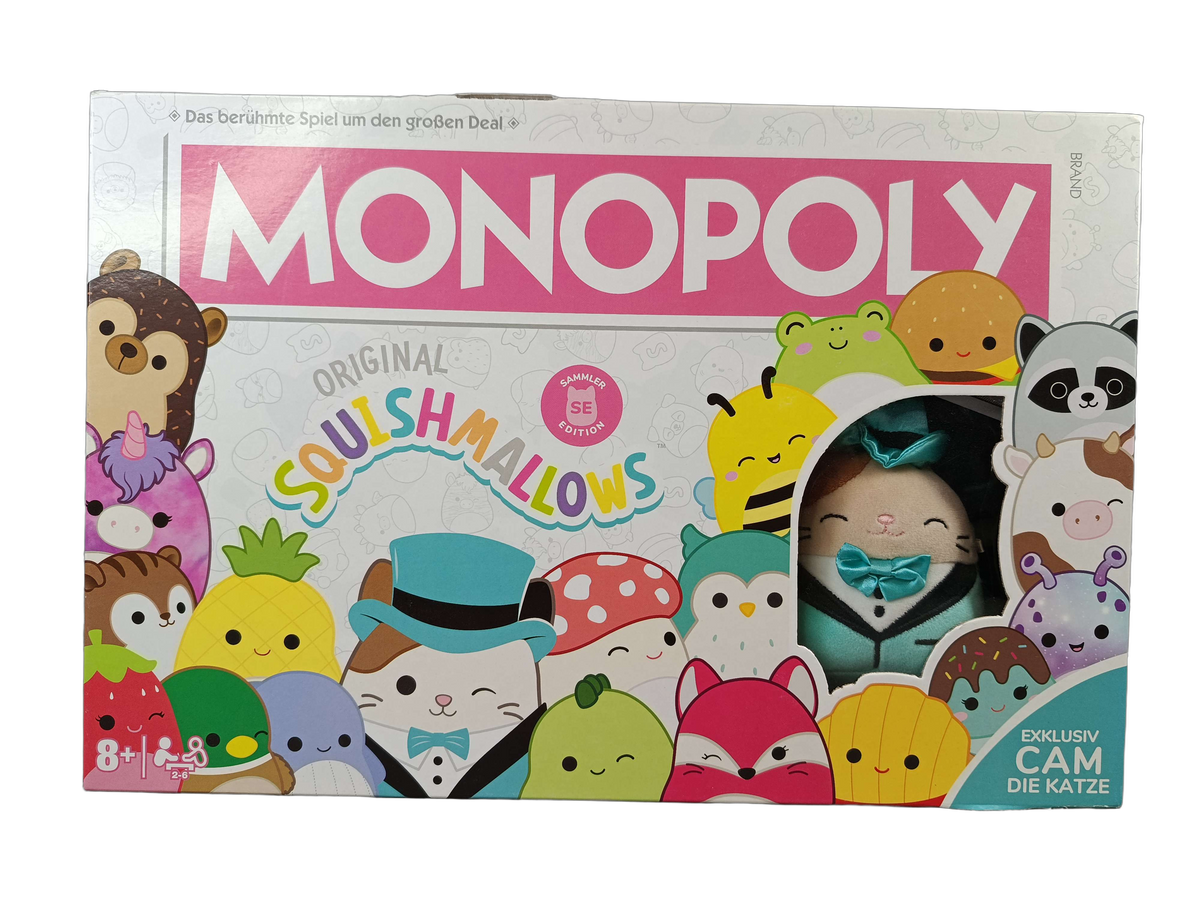 Winning Moves Monopoly Squishmallows MON4177-DE-GER Brettspiel