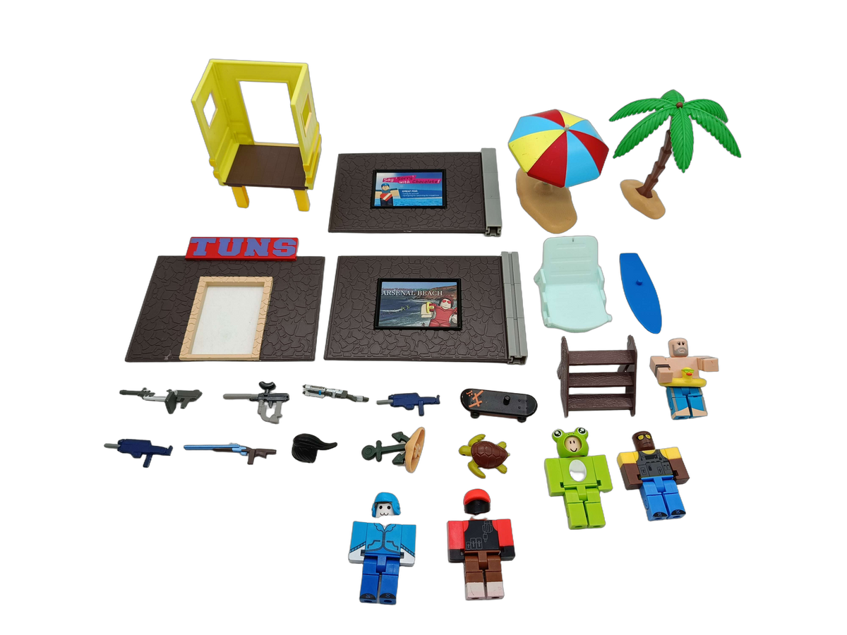 Jazwares Action Beach Day Deluxe Figuren-Set