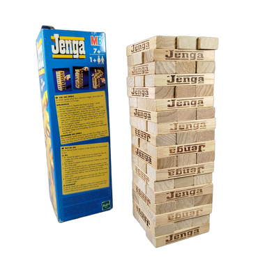 Hasbro Jenga Original Stapelspiel & Familienspiel